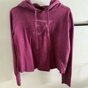 Gymshark Women's Berry Cropped Hoodie